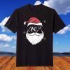 Xmas Math Teacher Christmas Puns Santa T-Shirt