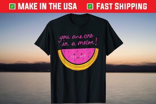 You Are One In A Melon Watermelon Costume Halloween T-Shirt