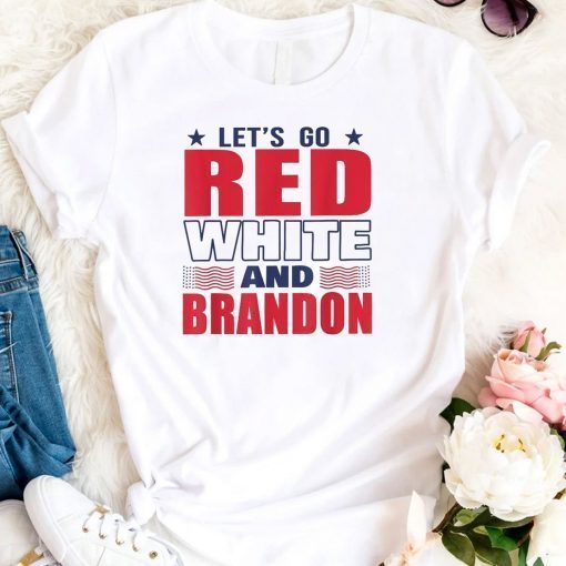 titleLet's Go Red White & Brandon 2021 Shirt