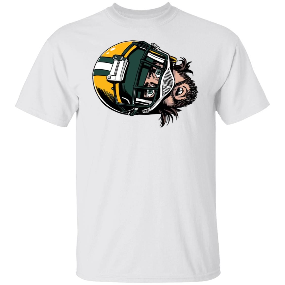 Aaron Rodgers Face Green Tee shirt - Teespix - Store Fashion LLC