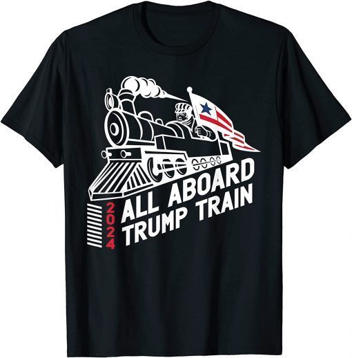 All Aboard Trump Train 2024 Limited Shirt