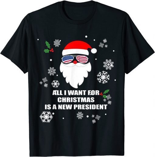 All I Want For Christmas Is A New President Christmas Pajama Unisex Shirt