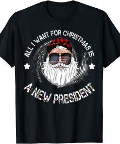 All I Want For Christmas Is A New President Gingerbread Man Limited T-Shirt