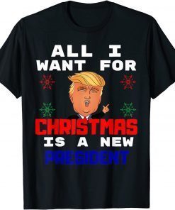 All I Want For Christmas Is A New President Gingerbread Classic Shirt