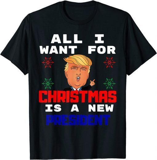 All I Want For Christmas Is A New President Gingerbread Classic Shirt