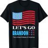 All I Want For Christmas Is This Let's Go Braden Brandon Usa Flag Gift Shirt