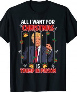 All I Want for Christmas Is Biden in Prison Classic Shirt