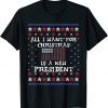 All I want For Christmas Is A New President Anti Biden Classic Shirt