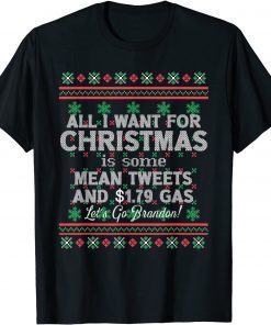 All I want for Christmas Biden Trump Anti-Liberal T-Shirt