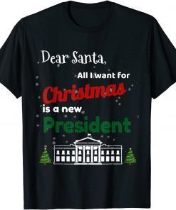 All I want for Christmas is a new president Vintage Sweater Unisex Shirt