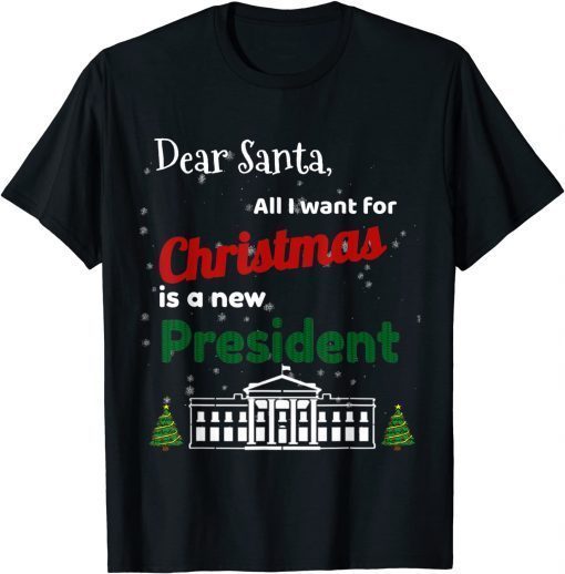 All I want for Christmas is a new president Vintage Sweater Unisex Shirt