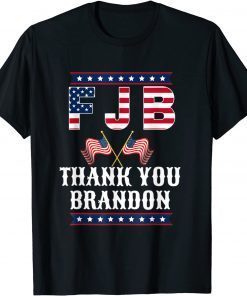 American Flag Thank You Brandon Classic Shirt