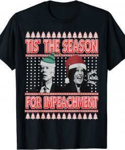 Anti Biden Harris Ugly Christmas Sweater Impeachment Unisex Shirt