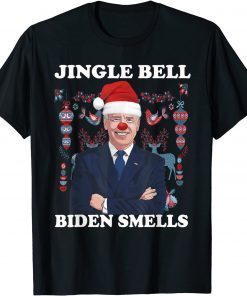 Anti Biden Jingle Bells Biden Smells Ugly Christmas Sweater Unisex Shirt