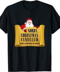 Anti-Democrat Santa Claus Political Christmas Message Classic Shirt