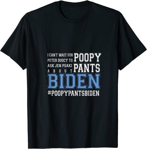 BFD Poopy Pants Biden HNY 2022 President Politics Christmas Gift Shirt