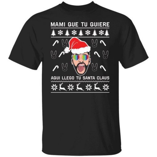 Bad Bunny mami que tu quiere Christmas Classic Shirt