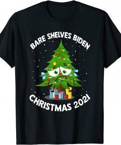 Bare Shelves Anti Joe Biden Christmas Conservatives Gift Shirt