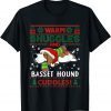 Basset Hound Christmas Pajama Ugly Christmas Sweater Classic Shirt