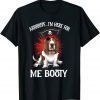 Basset Hound Pirate Arrrffff I'm Here For Me Booty Unisex T-Shirt