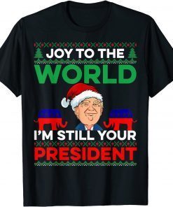 Best Trump Ugly Christmas Sweater T-Shirt