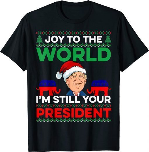 Best Trump Ugly Christmas Sweater T-Shirt