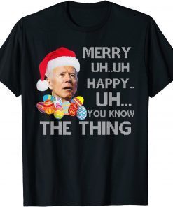 Biden Happy 4th of July Mumbling Ugly Christmas Sweater Classic Shirt