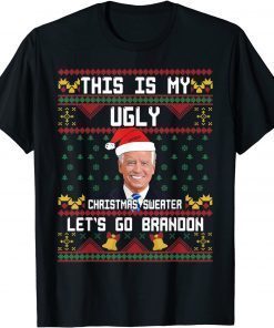 Biden Let's Go Brandon Ugly Christmas Classic Shirt