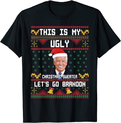 Biden Let's Go Brandon Ugly Christmas Classic Shirt