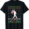 Bigfoot Let’s Go Branson Brandon Christmas Ugly Sweater Classic Shirt