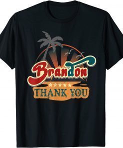 Brandon Thank You Retro Vintage American Limited T-Shirt