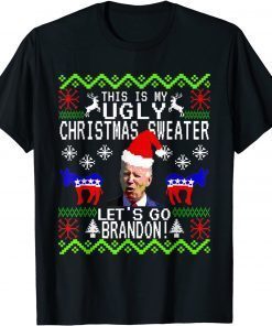 Brandon Ugly Christmas Anti Biden Pro America T-Shirt