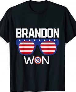 Brandon Won Anti Trump Pro Biden President Gift Shirt