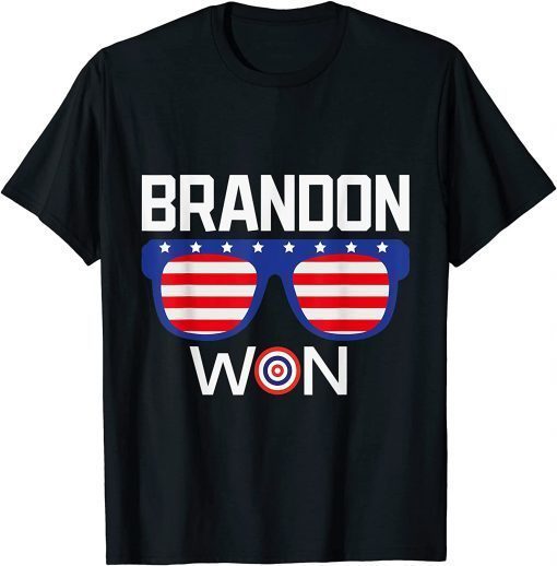 Brandon Won Anti Trump Pro Biden President Gift Shirt