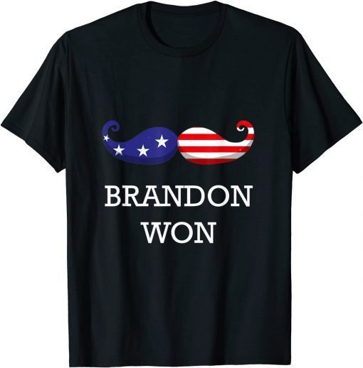 Brandon Won Pro Biden Political T-Shirt