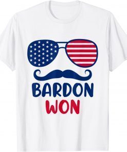 Brandon Won Sunglasses US Flag T-Shirt