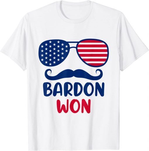 Brandon Won Sunglasses US Flag T-Shirt