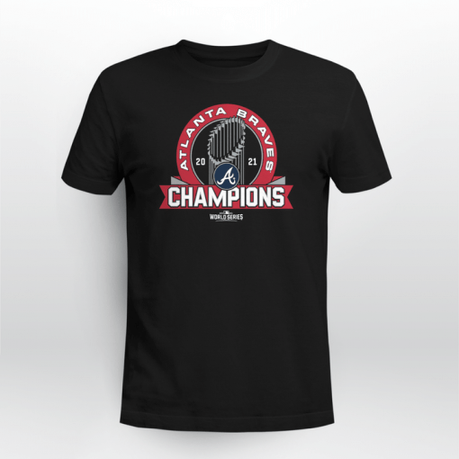 Braves 2021 World Series Champions Signature Roster Gift T-Shirt