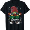 Brother Gnome Buffalo Plaid Matching Family Christmas T-ShirtBrother Gnome Buffalo Plaid Matching Family Christmas T-Shirt