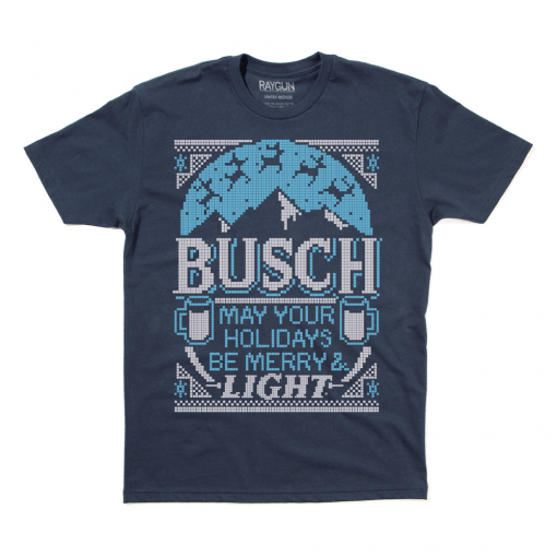 Busch Light: May Your Holidays Be Merry & Light Gift Shirt