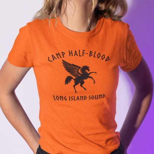 Camp Half Blood Percy Jackson Halfblood Greek Shirt