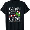 Candy Cane Crew Christmas Candy Lover X-mas Classic T-Shirt