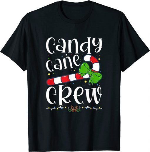 Candy Cane Crew Christmas Candy Lover X-mas Classic T-Shirt