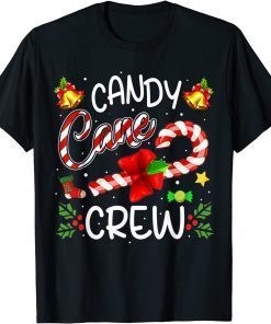 Candy Cane Crew Christmas Candy Lover Xmas Gift Shirt