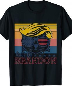 Cat Trump Let's Go Brandon T-Shirt