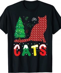 Cats Christmas Pajama Family Xmas Classic T-Shirt