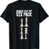 Check Out My Six Packs Chess Players Classic T-Shirt