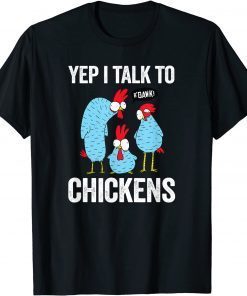 Chicken For Men Women Crazy Chicken Farmer Lovers T-Shirt