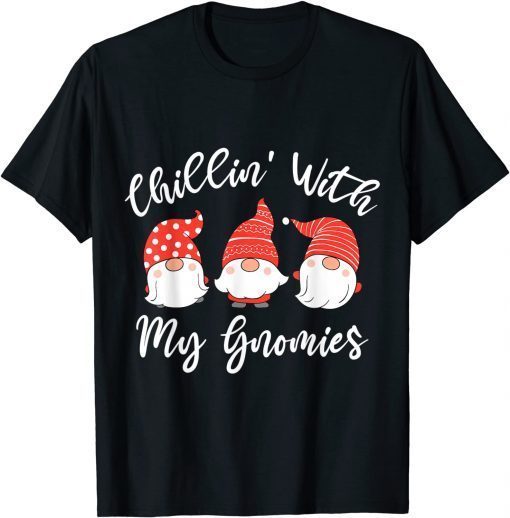 Chillin With My Gnomie Christmas Matching Family Pajama Classic T-Shirt