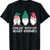Chilling With My Rugby Gnomies Unisex Shirt